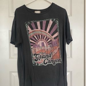 dark grey alterd state graphic tee